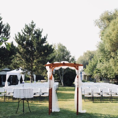 A beautiful natural backdrop for your wedding day