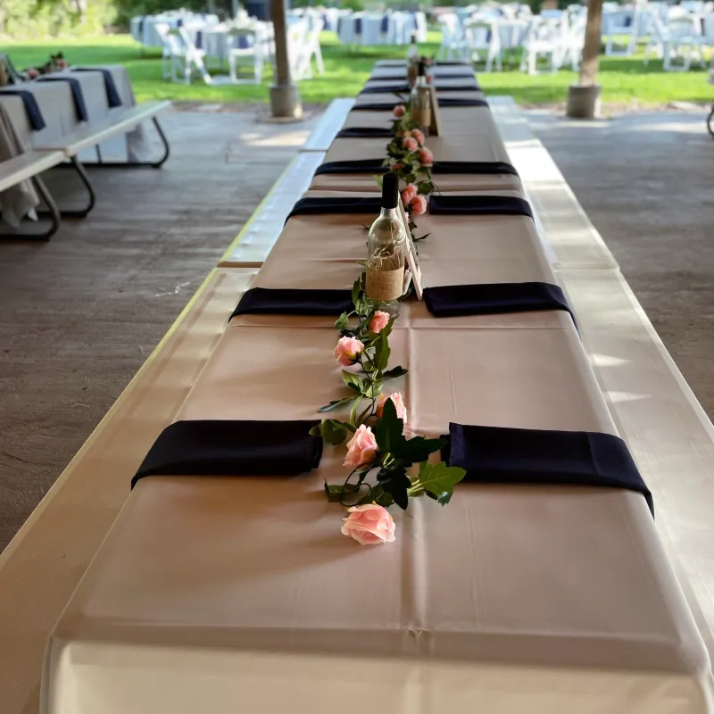 a pizza sitting on top of a wooden table